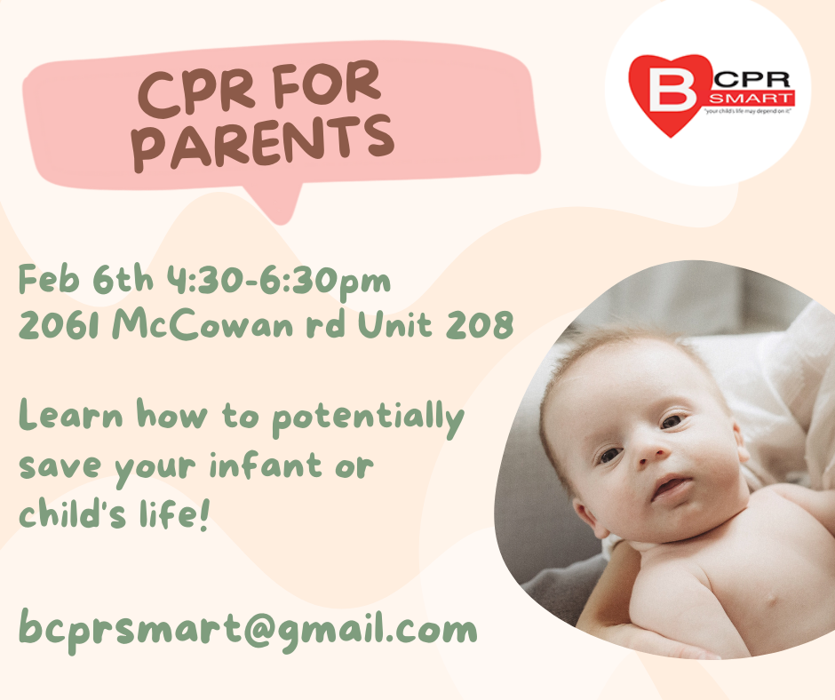 B CPR SMART INC | 2061 McCowan Rd Unit 208, Toronto, ON M1S 3Y6, Canada | Phone: (416) 788-4716