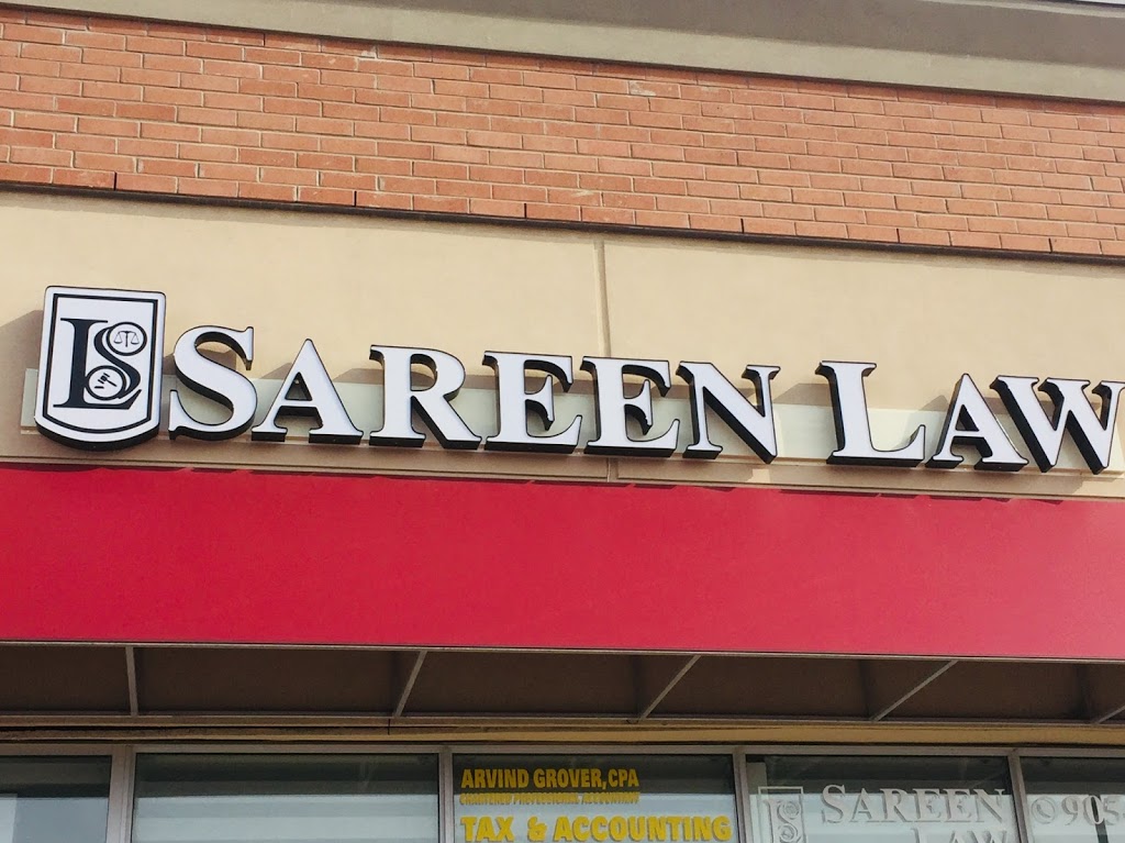 SAREEN LAW PROFESSIONAL CORPORATION | 8975 McLaughlin Rd S Unit # 10, Brampton, ON L6Y 2C7, Canada | Phone: (905) 451-1930