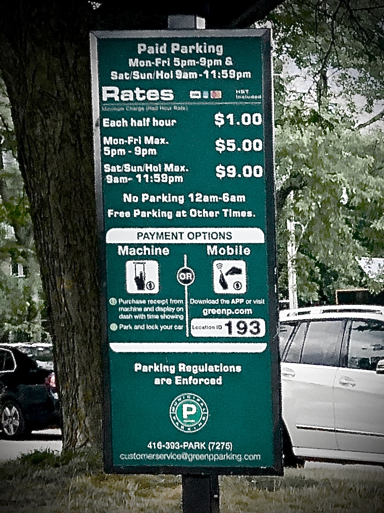 Toronto Parking Authority (Green P) | Woodbine Beach Loop, Toronto, ON M4L 3W6, Canada | Phone: (416) 393-7303