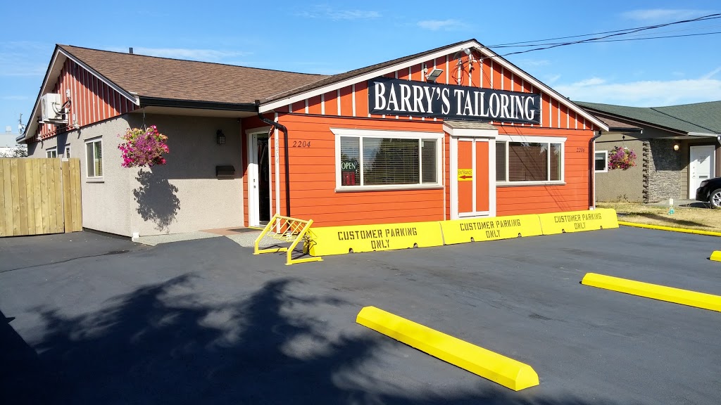 Barrys Tailoring Co. | 2204 Petersen Pl, Nanaimo, BC V9S 4N5, Canada | Phone: (250) 760-0700