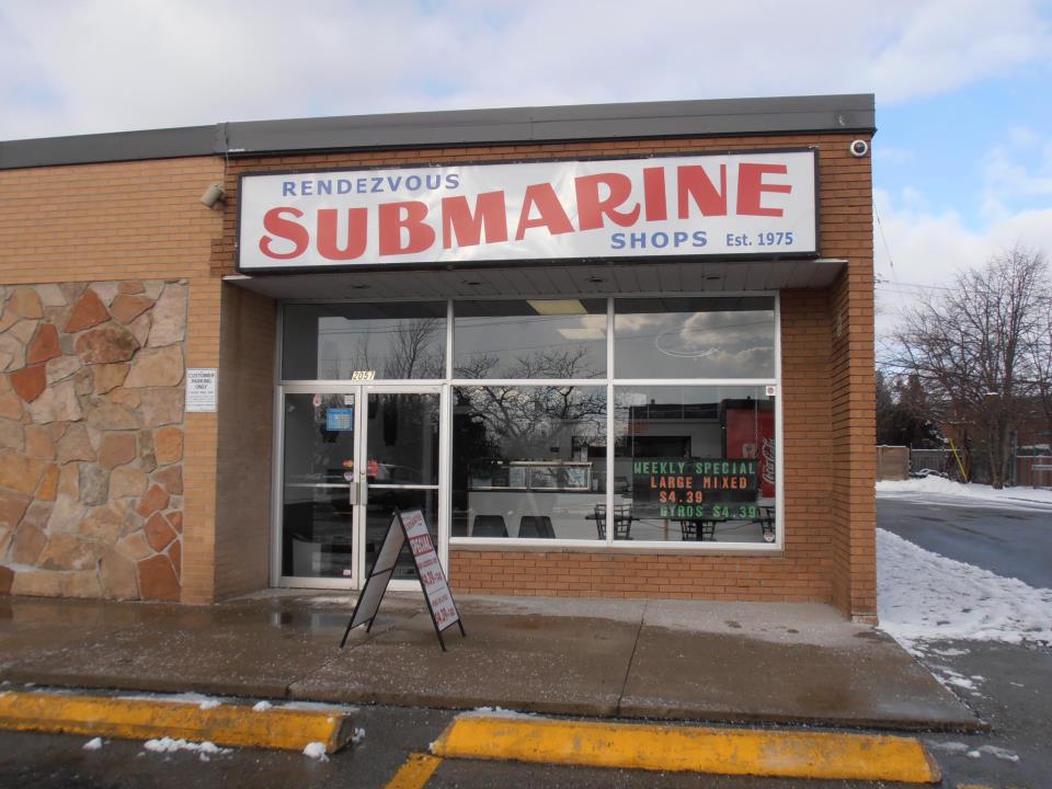 Rendezvous Submarine Shops | 2057 Mt Forest Dr, Burlington, ON L7P 1H4, Canada | Phone: (905) 332-8541