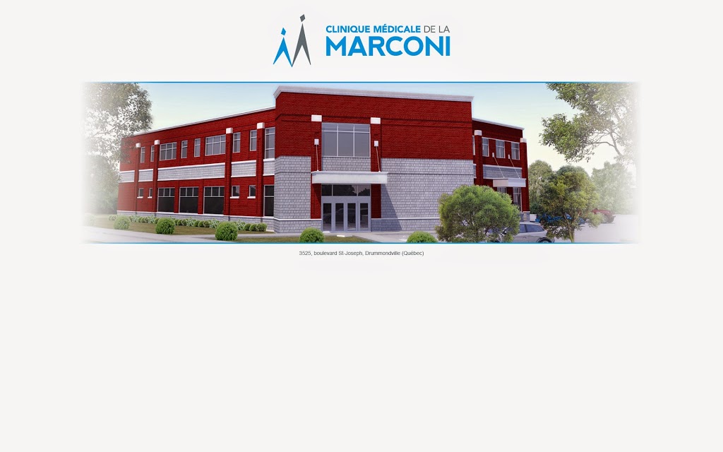 Clinique médicale de la Marconi | 3525 Boulevard Saint-Joseph, Drummondville, QC J2B 0H3, Canada | Phone: (819) 850-0476