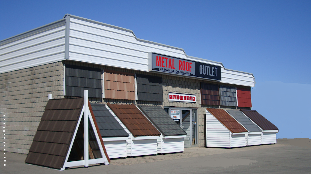 Metal Roof Outlet | 63 Main Street, Courtland, ON N0J 1E0, Canada | Phone: (519) 688-2512