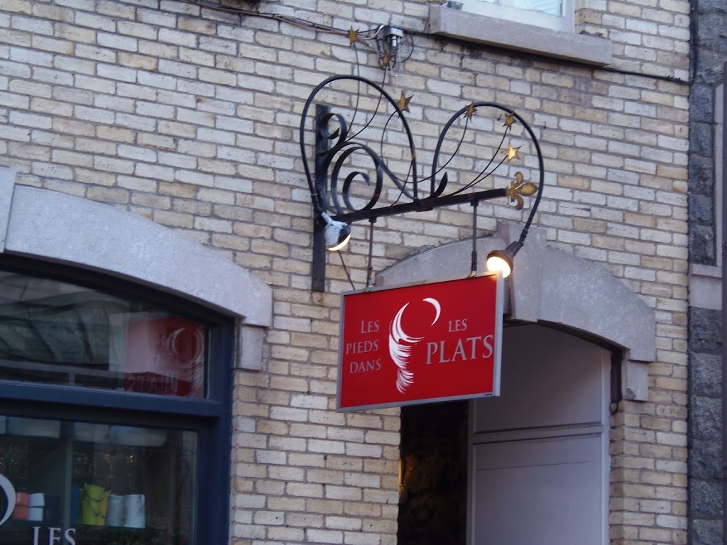 Pieds Dans Les Plats(Les) | 571 Rue Saint-Jean, Québec, QC G1R 1P5, Canada | Phone: (418) 523-5833