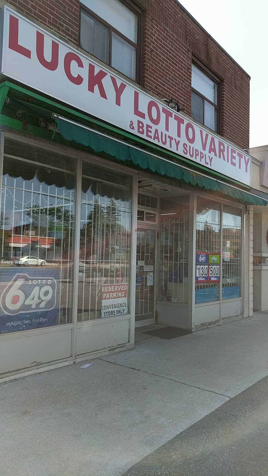 Lucky Lotto & Beauty Supplies | 3105 Kingston Rd, Scarborough, ON M1M 1P1, Canada