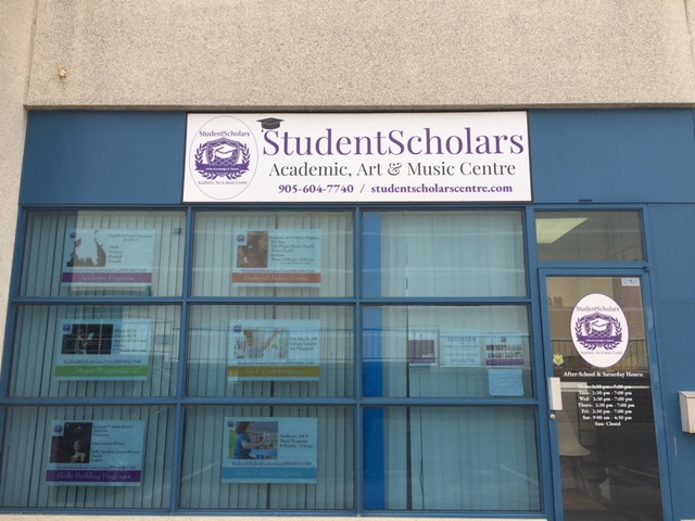 StudentScholars Academic, Art & Music Centre | 7725 Birchmount Rd #38, Markham, ON L3R 9X3, Canada | Phone: (905) 604-7740