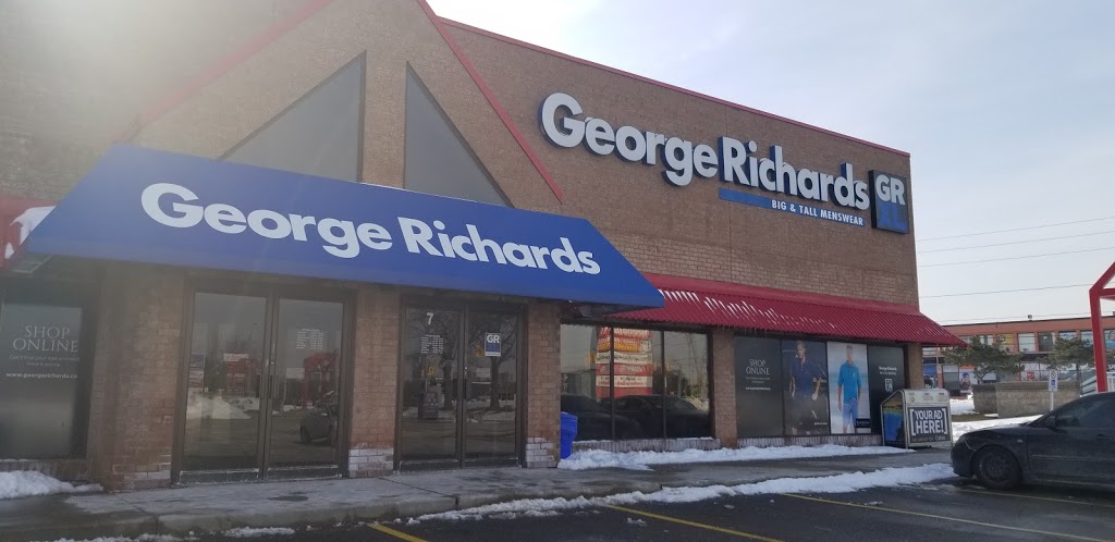 George Richards Big & Tall | 1970 Dundas St E #7, Mississauga, ON L4X 2W7, Canada | Phone: (905) 281-0131