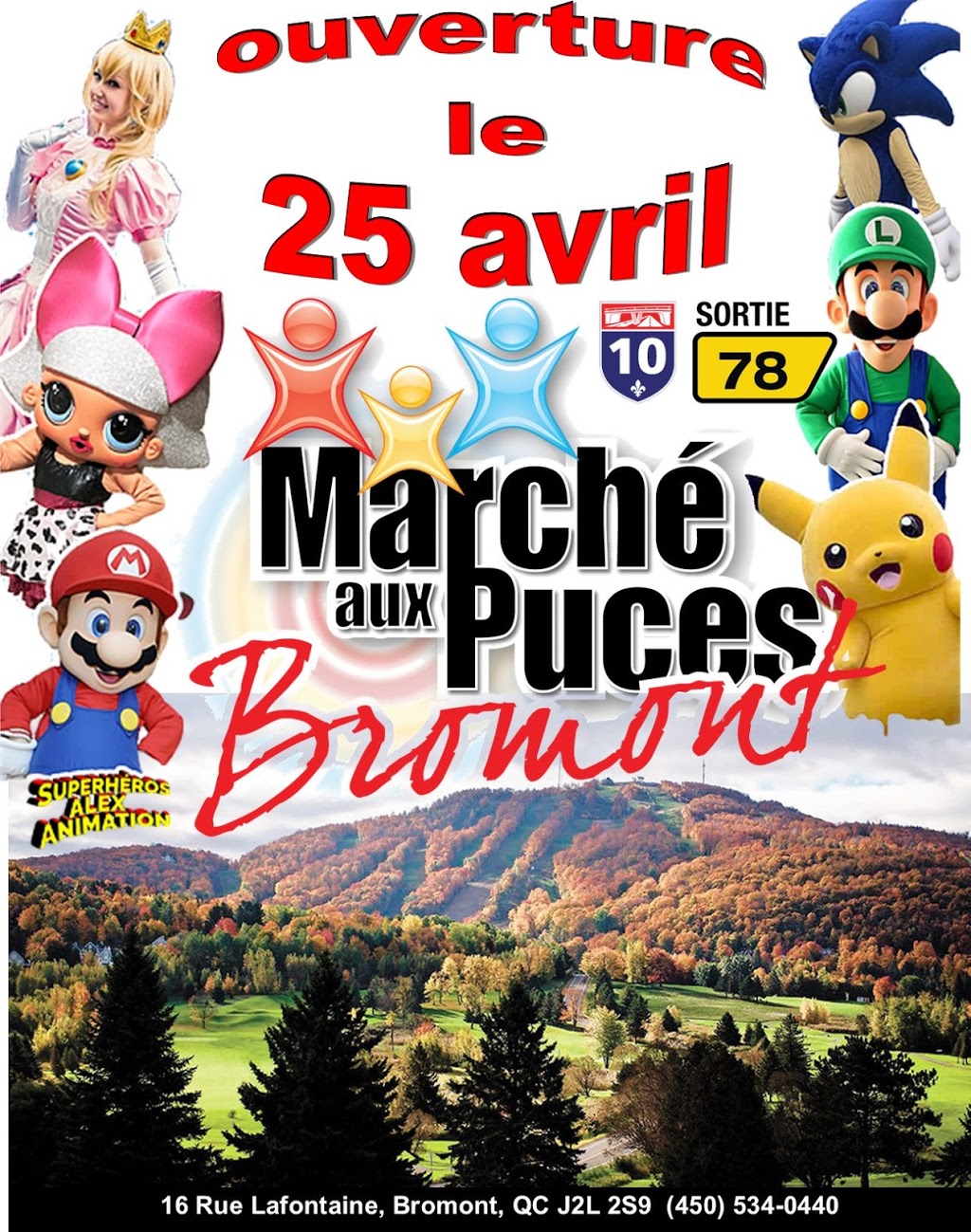 Marche Aux Puces Bromont | 16 Rue Lafontaine, Bromont, QC J2L 2S9, Canada | Phone: (450) 534-0440