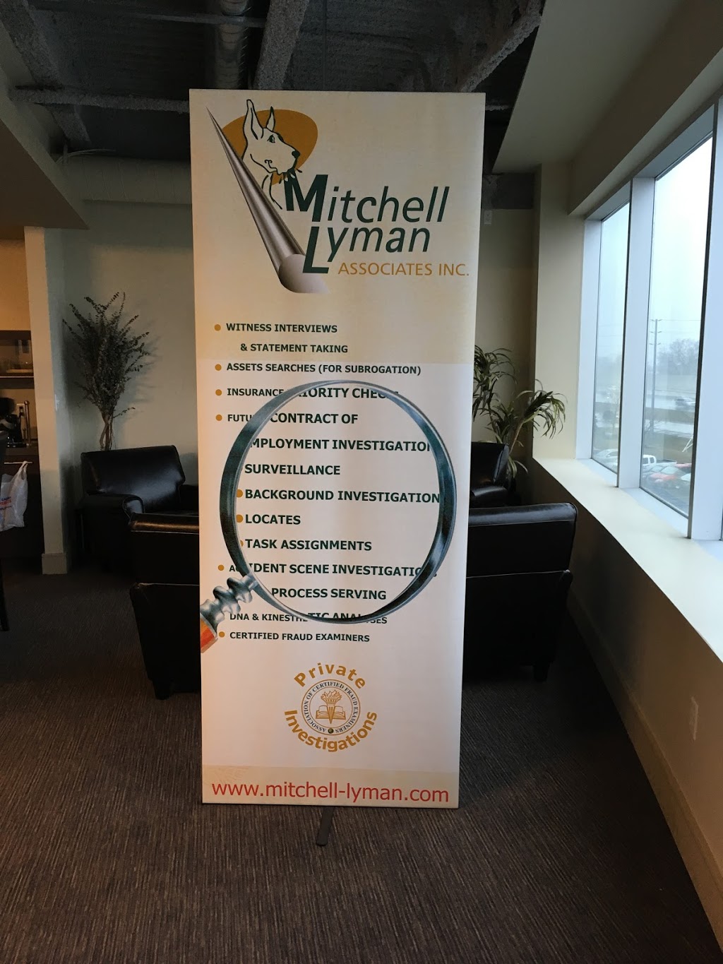 Mitchell Lyman Associates Inc. Investigations | 1100 S Service Rd, Stoney Creek, ON L8E 0C5, Canada | Phone: (800) 563-6200