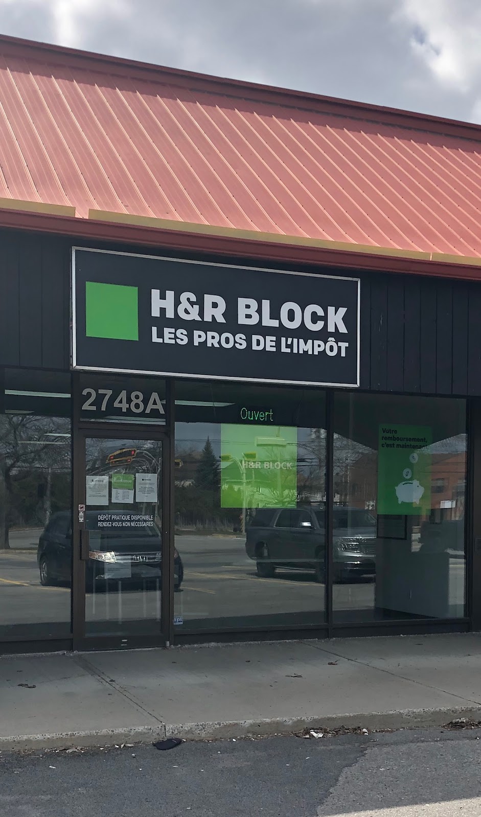 H&R Block | 2748 Bd Saint-Charles A, Kirkland, QC H9H 3B6, Canada | Phone: (514) 426-8421