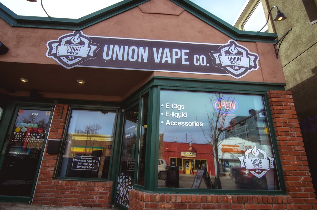 Union Vape Co | 305 10 St NW Unit # 103, Calgary, AB T2N 1V8, Canada | Phone: (403) 452-2066