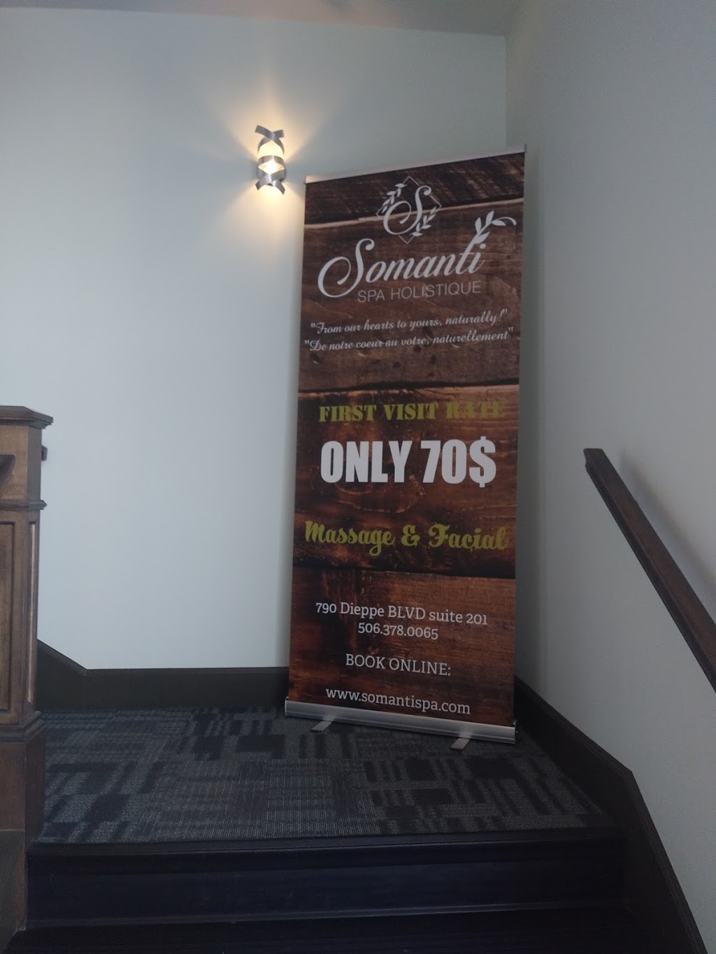 Somanti Spa | 790 Dieppe Blvd suite 201, Dieppe, NB E1A 9G5, Canada | Phone: (506) 378-0065