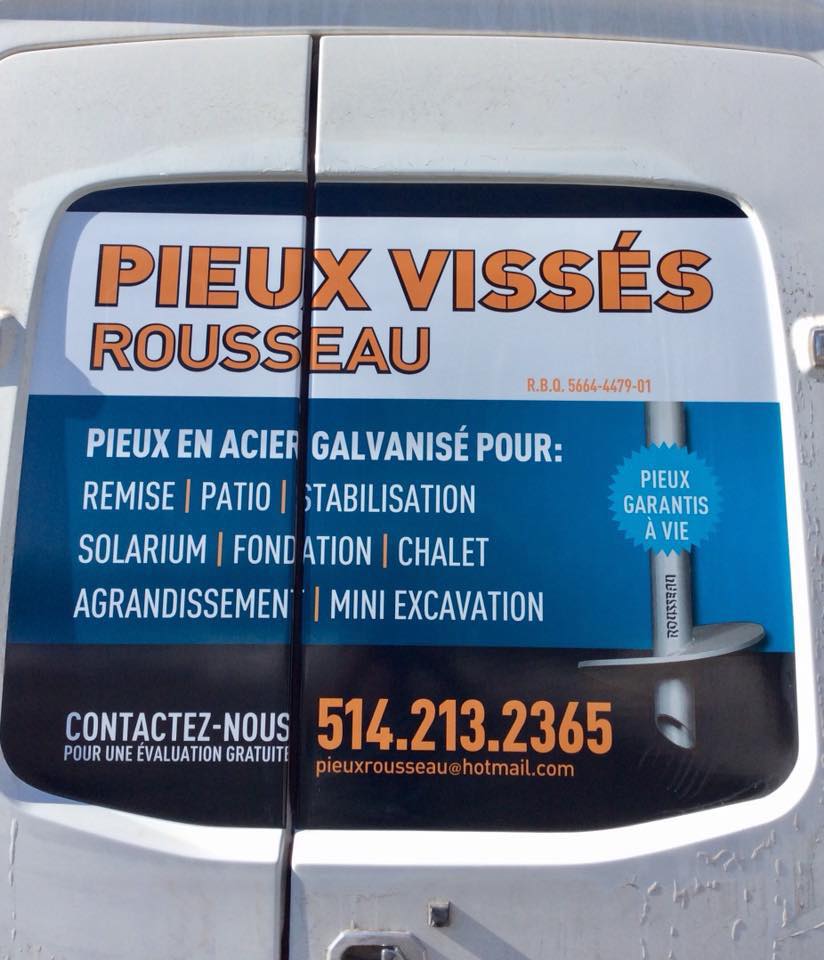 Pieux Vissés Rousseau | 630 Rue Favre, La Prairie, QC J5R 4Z6, Canada | Phone: (514) 213-2365