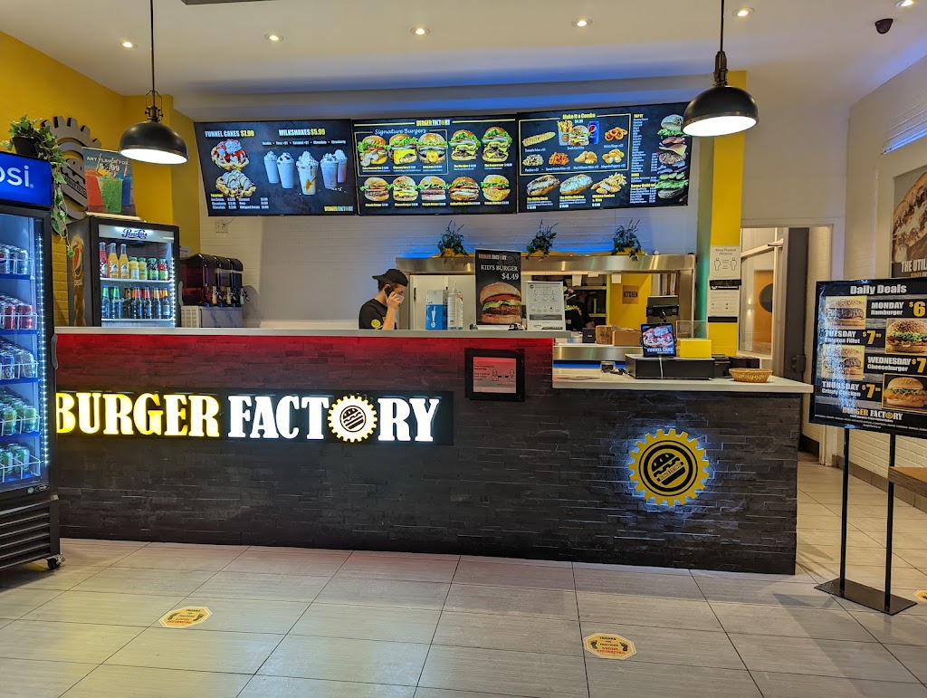 Burger Factory Burlington | 2465 Appleby Line Unit D6, Burlington, ON L7L 0B6, Canada | Phone: (905) 336-2222