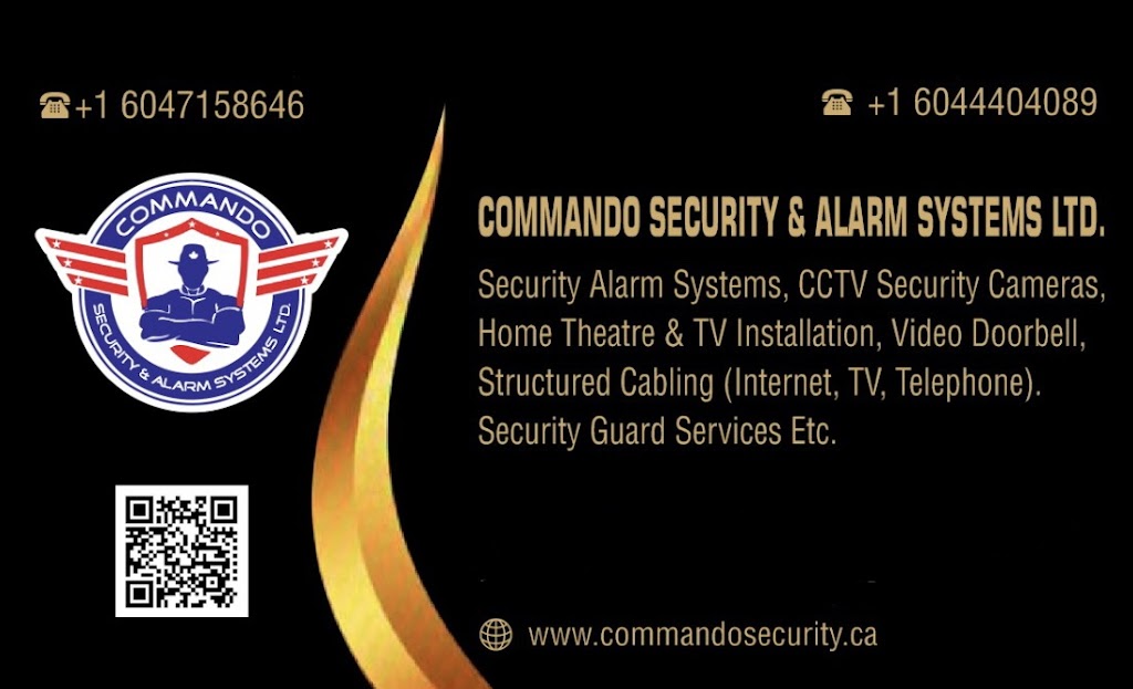 Commando Security & Alarm Systems Ltd. | 11754 Cowley Dr S, Delta, BC V4E 1W2, Canada | Phone: (604) 715-8646