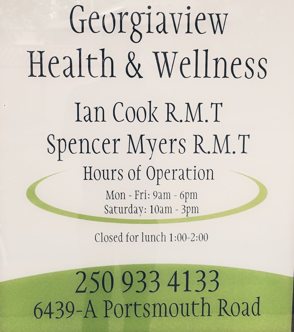 Georgiaview Massage Therapy (Health and Wellness) | 6439a Portsmouth Rd, Nanaimo, BC V9V 1R6, Canada | Phone: (250) 933-4133