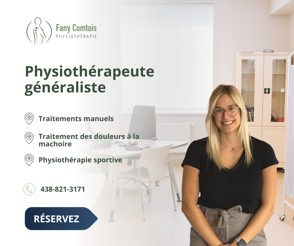 Fany Comtois Physiothérapie | 169 Mnt de St Sulpice Suite 201, LAssomption, QC J5W 2T3, Canada | Phone: (438) 821-3171