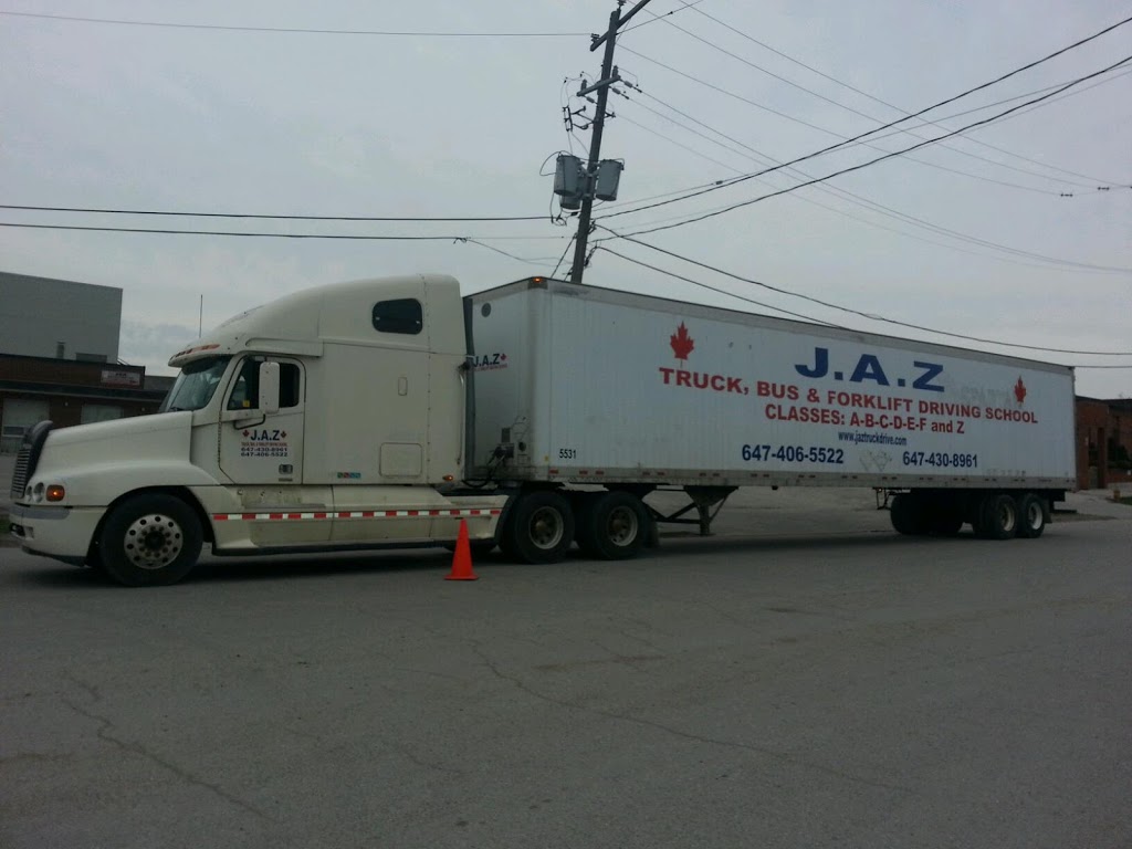 JAZ Truck Driving School | 1750 Brimley Rd #100, Scarborough, ON M1P 4X7, Canada | Phone: (647) 430-8961