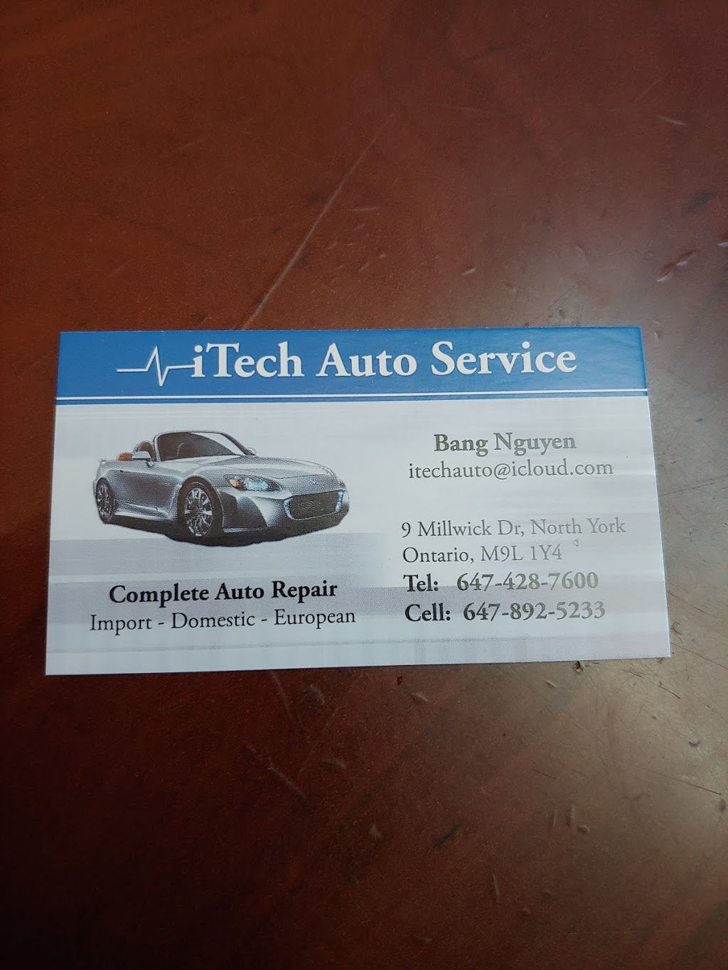 iTech Auto Service inc | 9 Millwick Dr, North York, ON M9L 1Y4, Canada | Phone: (647) 428-7600