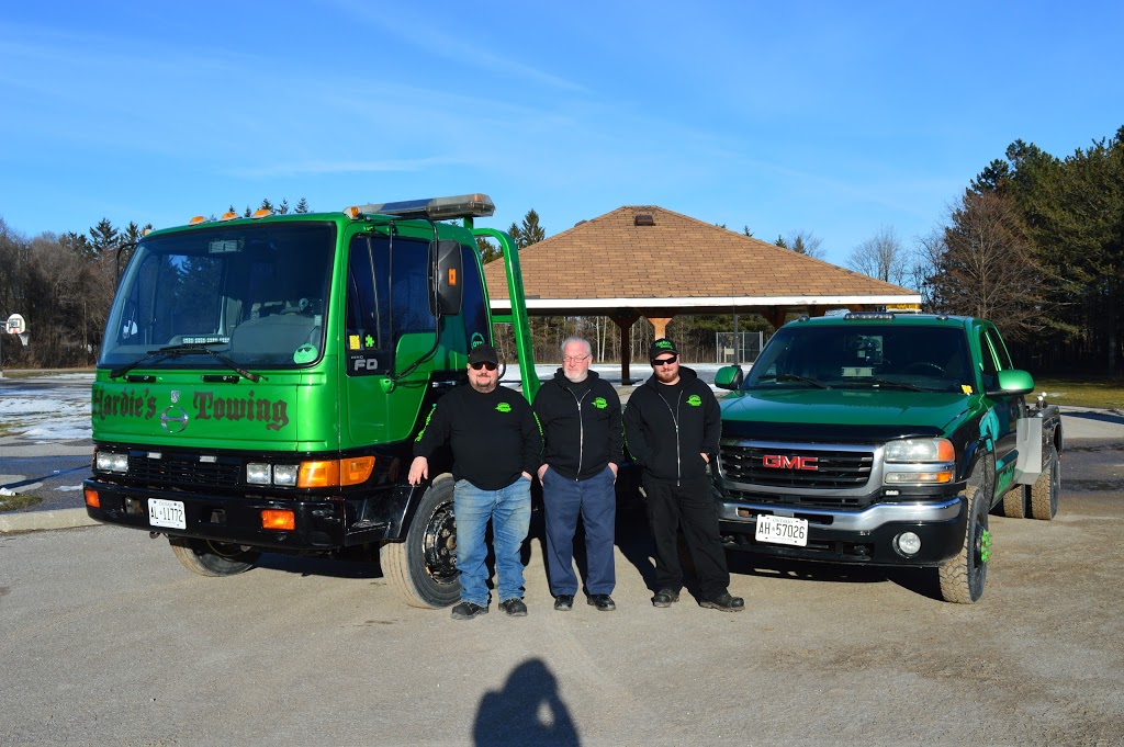 Hardies Towing Limited | 3 Royce Ave unit 6, Orillia, ON L3V 5H8, Canada | Phone: (705) 329-2869