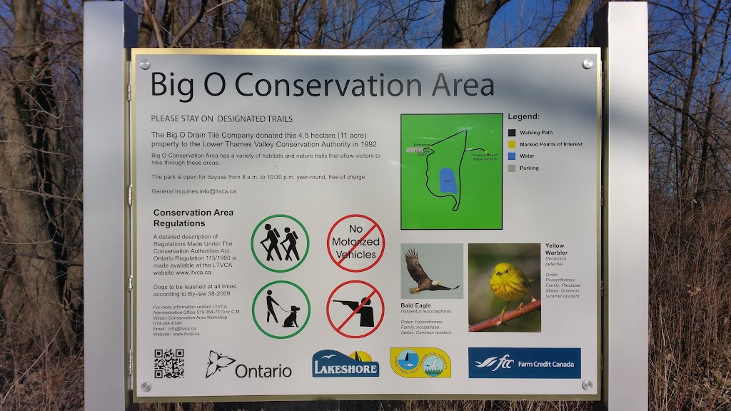 Big "O" Conservation Area | ON-77, Comber, ON N0P 1J0, Canada | Phone: (519) 354-7310