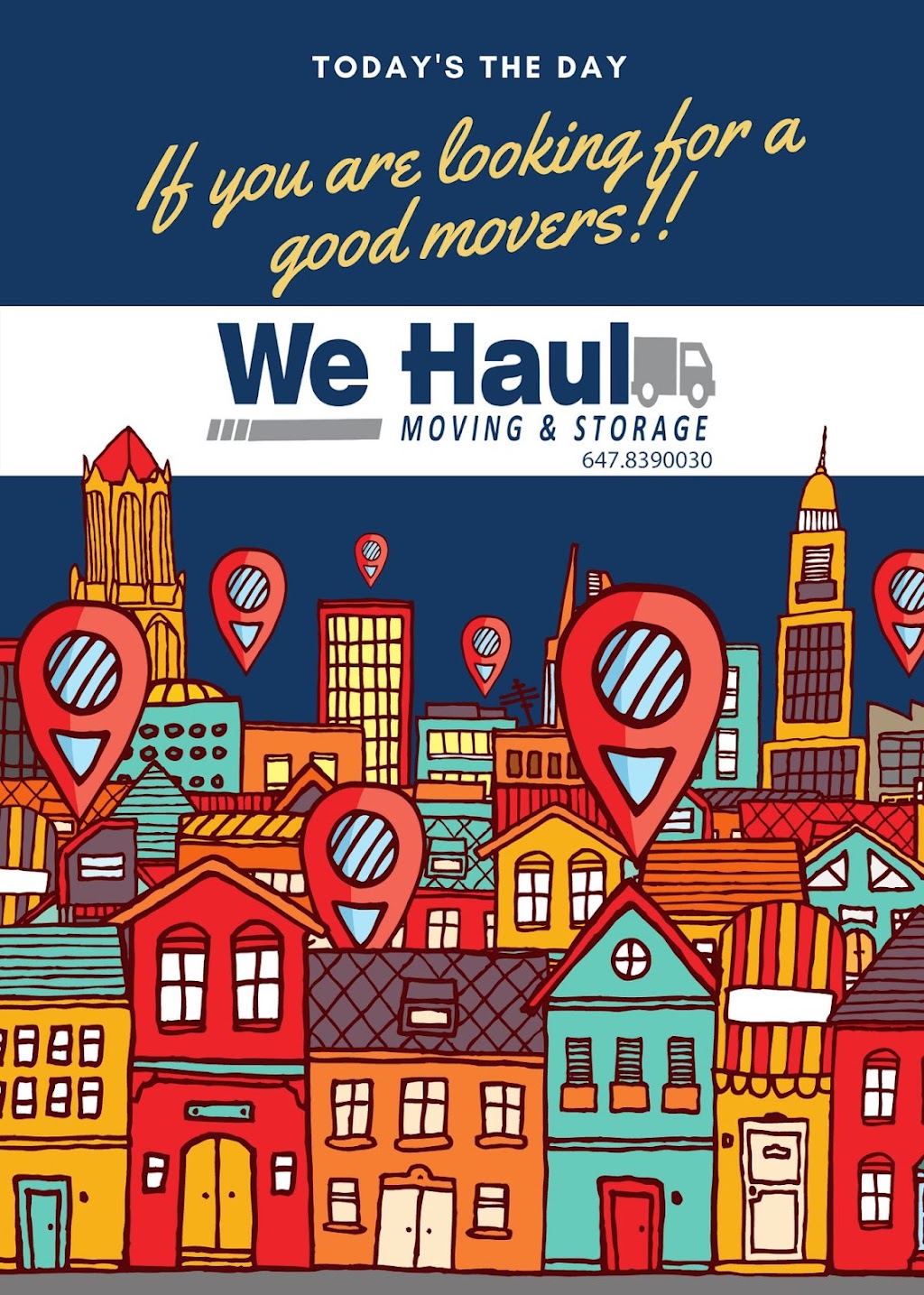 We Haul Moving | 1245 Martin Grove Rd, Toronto, ON M6H 2X8, Canada | Phone: (647) 839-0030