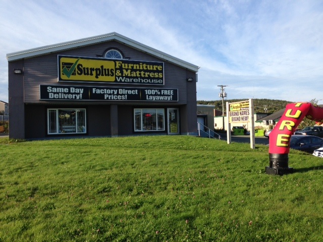 Surplus Furniture and Mattress Warehouse | 28 OLeary Ave, St. Johns, NL A1B 2C7, Canada | Phone: (709) 726-6466