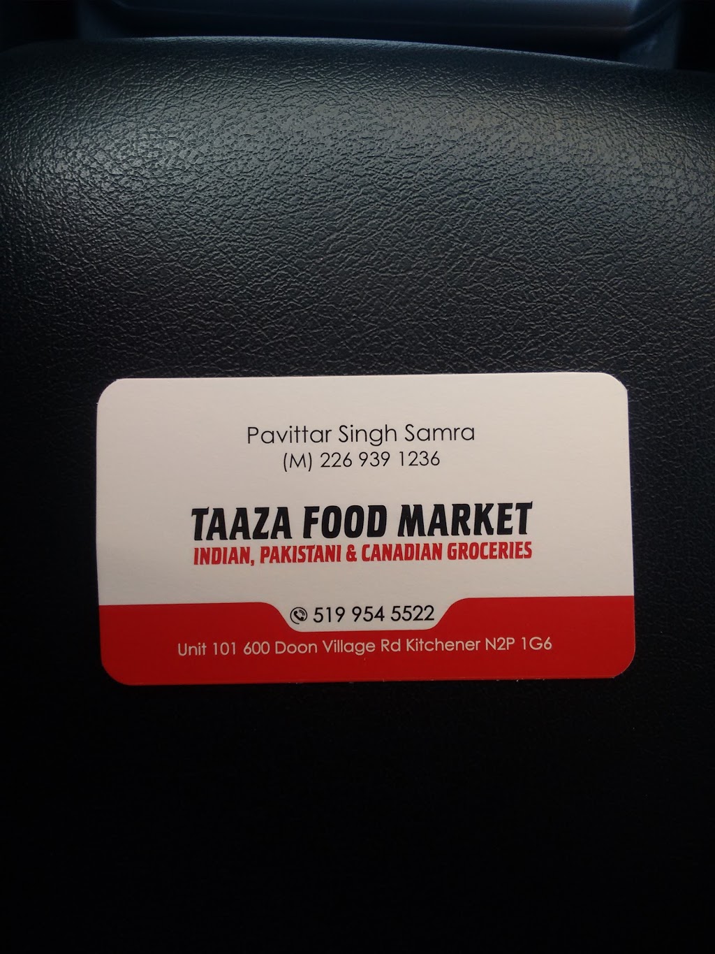 TAAZA Food Market | 600 Doon Village Road Kitchener N2P 1G6, Doon Village Rd, Kitchener, ON N2P 1G6, Canada | Phone: (519) 954-5522
