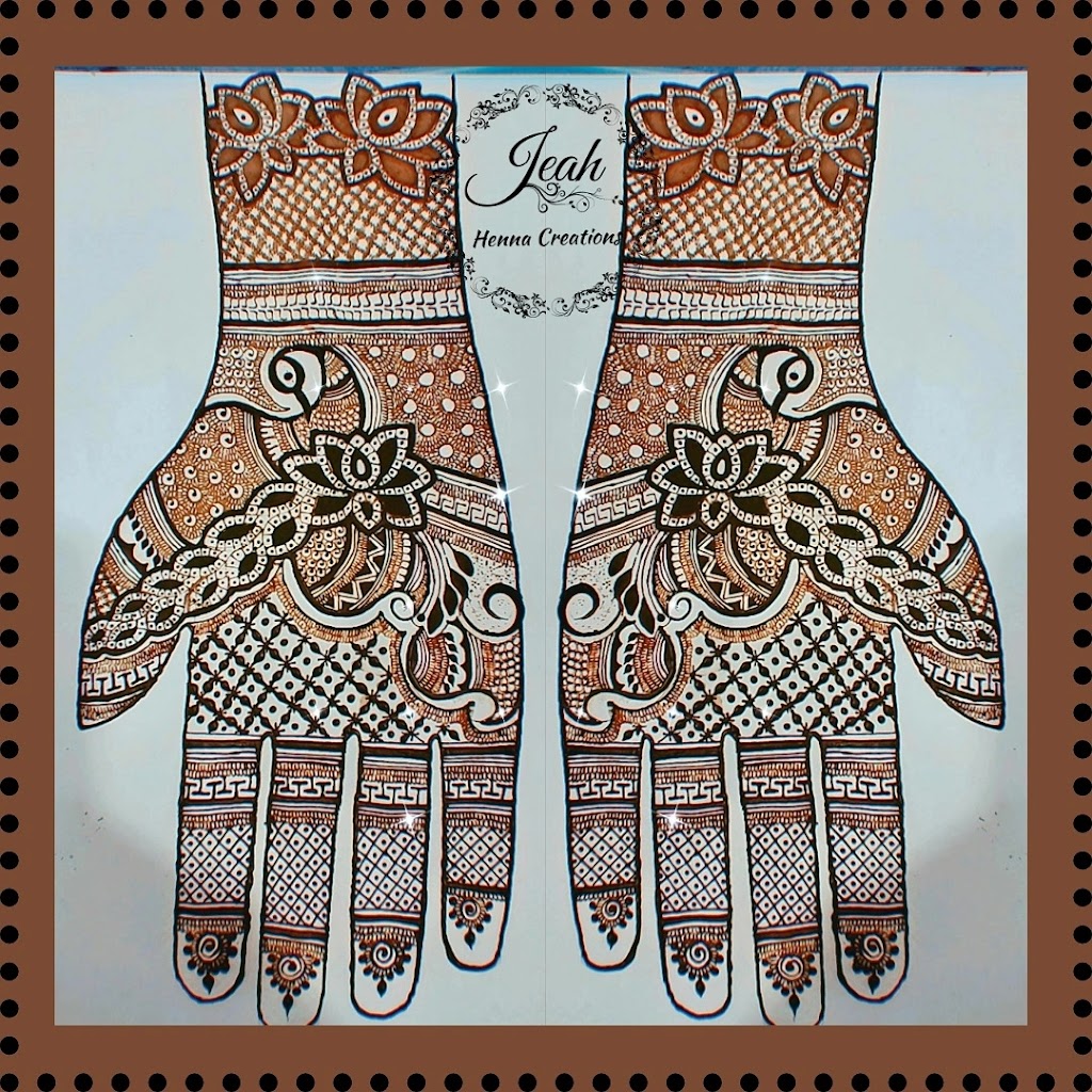 Jeah Henna Creations | 335 Rathburn Rd W, Mississauga, ON L5B 0C8, Canada | Phone: (647) 891-5416