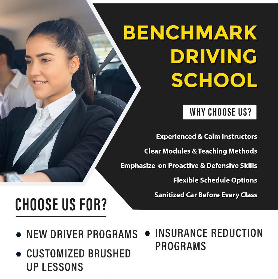 Benchmark Driving School Okotoks BR | 87 Elizabeth St, Okotoks, AB T1S 1J9, Canada | Phone: (403) 901-9002