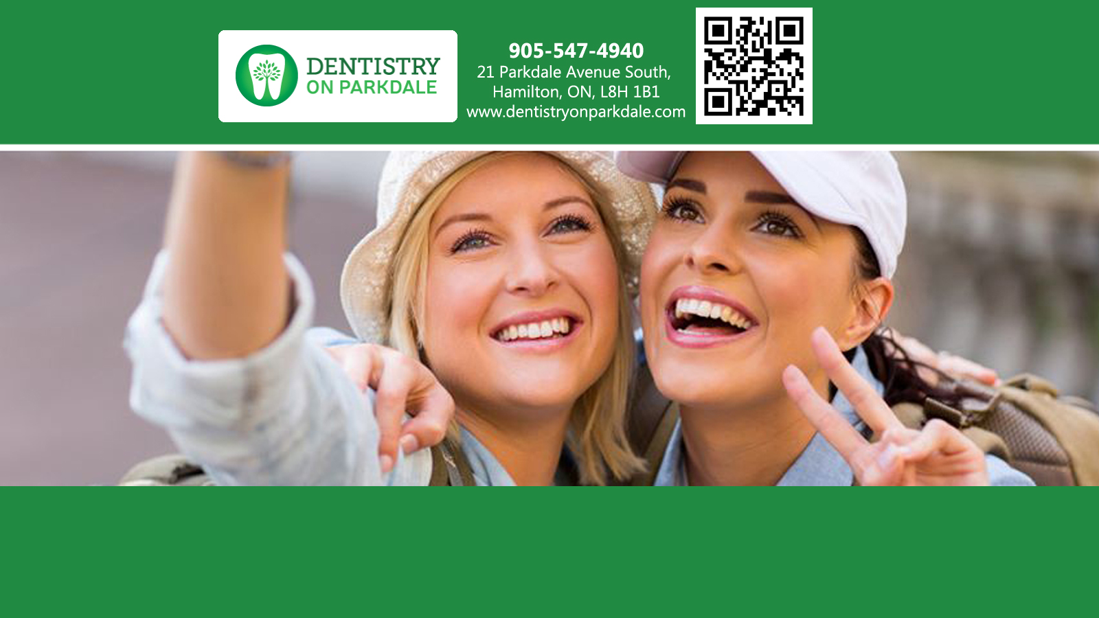 Dentistry on Parkdale | 21 Parkdale Ave S, Hamilton, ON L8H 1B1, Canada | Phone: (905) 547-4940