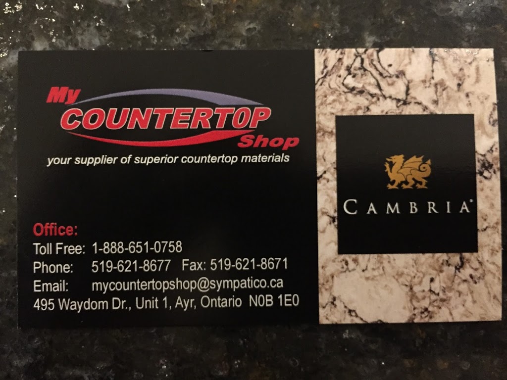 My Countertop Shop | 495 Waydom Dr #1, Ayr, ON N0B 1E0, Canada | Phone: (519) 621-8677