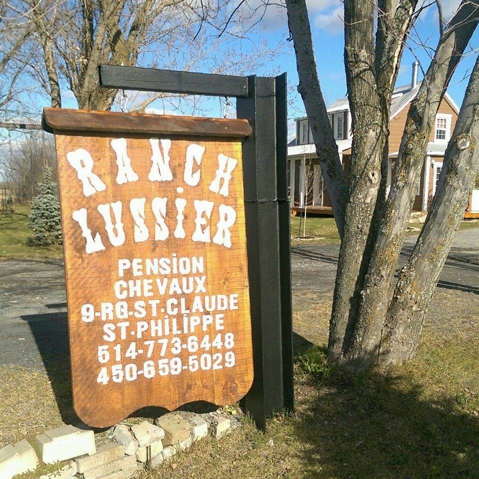 Ranch Lussier | 9 Rang Saint-Claude, Saint-Philippe, QC J0L 2K0, Canada | Phone: (450) 635-4731