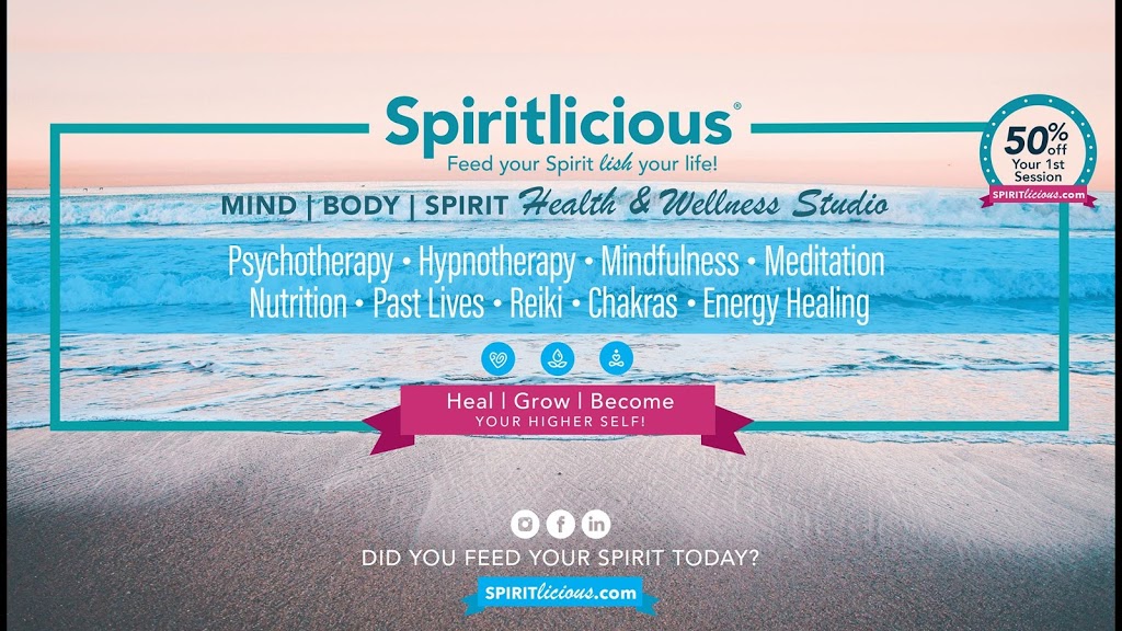 Spiritlicious Wellness Studio | 398 Danforth Ave, Toronto, ON M4K 1P3, Canada | Phone: (888) 741-5965