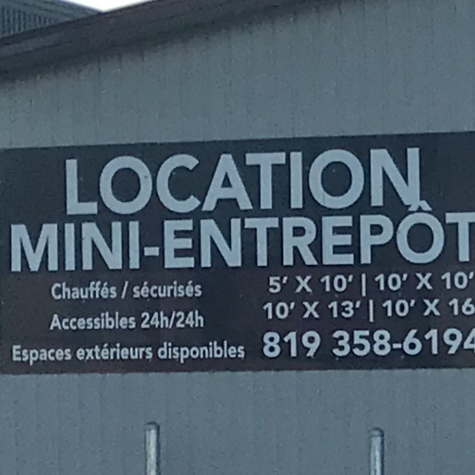 Mini Entrepot Sylvain Croteau | 10 Rue Beauchesne, Warwick, QC J0A 1M0, Canada | Phone: (819) 806-0026