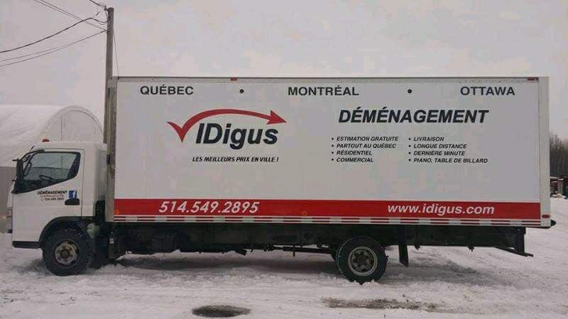 Déménagement Économique IDigus | Chemin de Touraine, Sainte-Julie, QC J3E 1Y2, Canada | Phone: (514) 993-2895