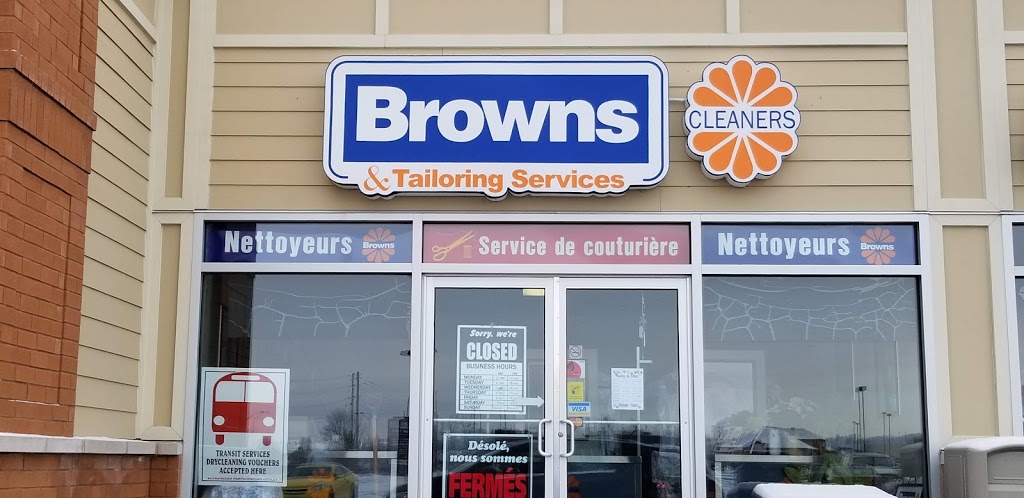 Browns Cleaners | 2736 Chamberland St, Rockland, ON K4K 0B2, Canada | Phone: (613) 446-6775