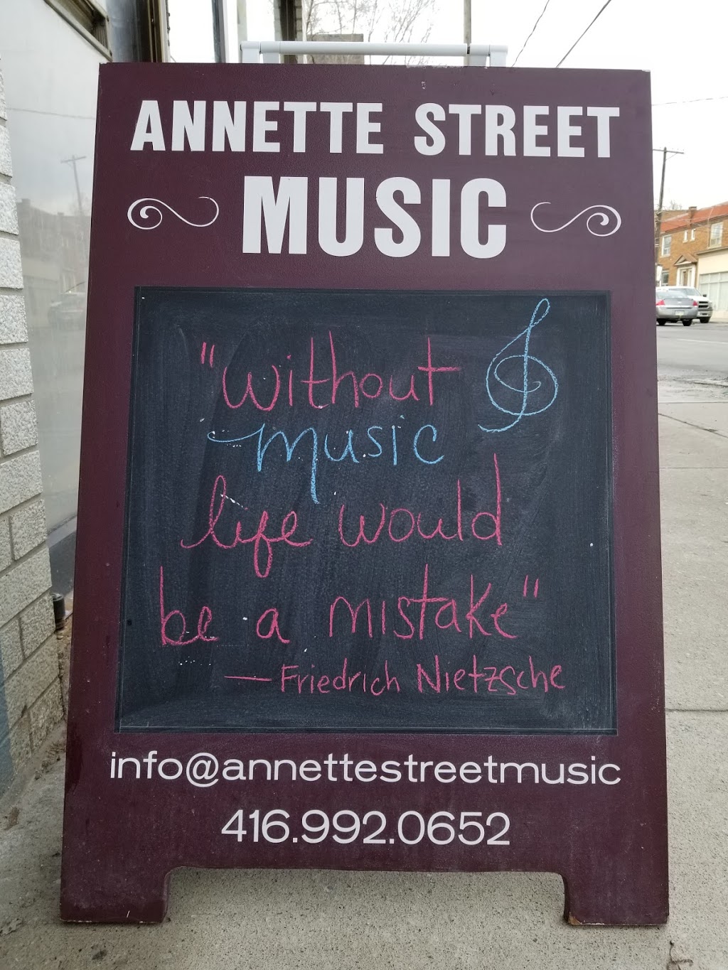 Annette Street Music | 280 Jane St, Toronto, ON M6S 3Z2, Canada | Phone: (416) 992-0652