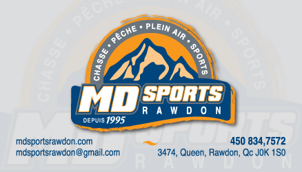 M D Sports Rawdon | 3474 Rue Queen, Rawdon, QC J0K 1S0, Canada | Phone: (450) 834-7572