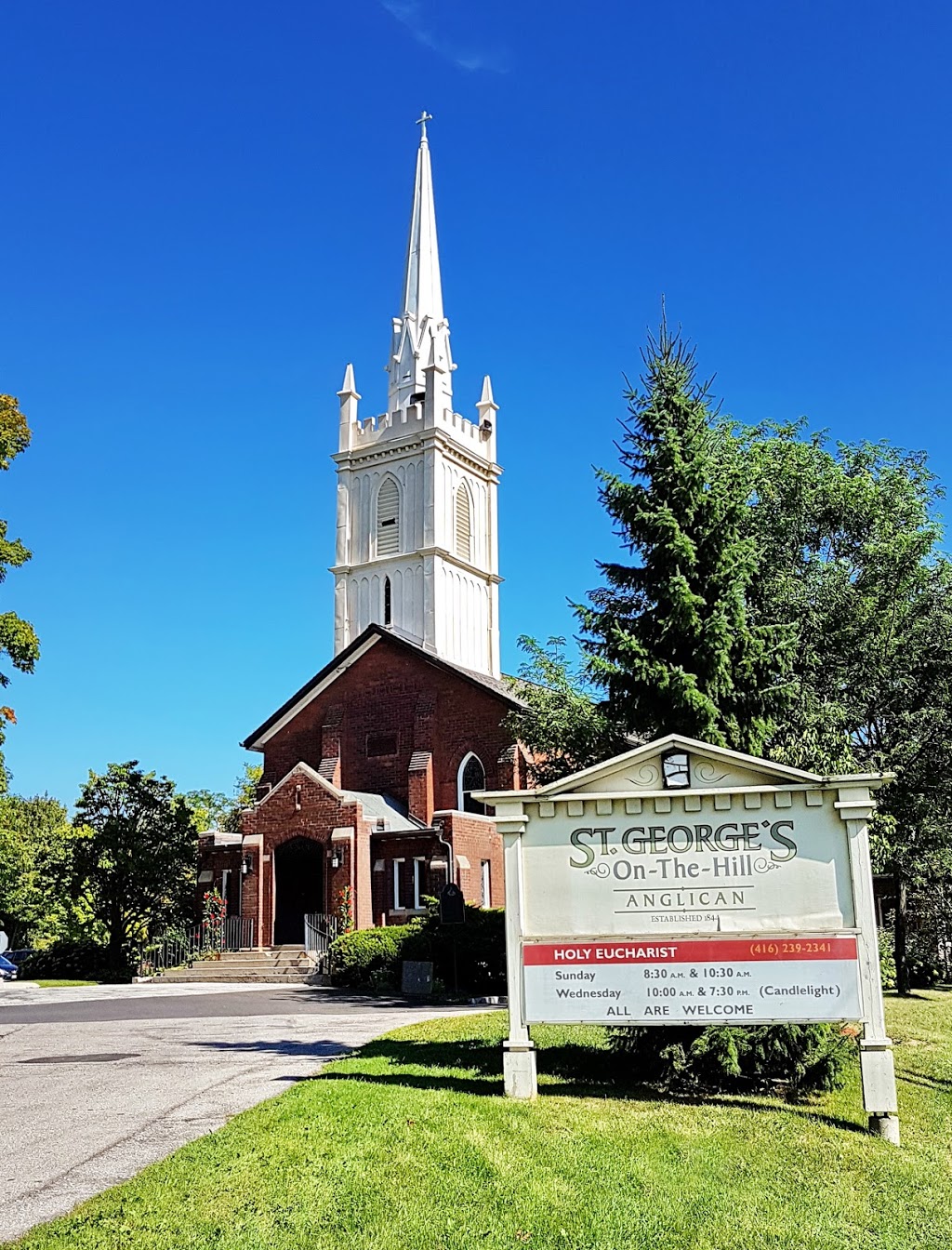 St. Georges Church on the Hill | 4600 Dundas St W, Etobicoke, ON M9A 1A5, Canada | Phone: (416) 239-2341