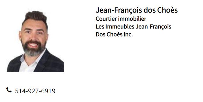 Les Immeubles Jean-François Dos Choes inc. | 143 Rue Soucy, Delson, QC J5B 1B3, Canada | Phone: (514) 927-6919