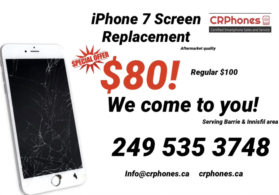 CRPhones | 1070 Innisfil Beach Road Unit 11B (side of Plaza Facing, Adullam Ave, Innisfil, ON L9S 4T9, Canada | Phone: (249) 535-3748