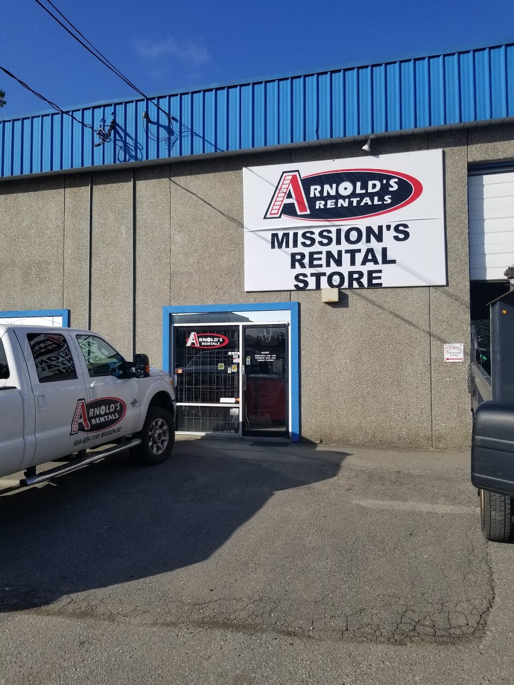 Arnolds Rentals | 7141 Mershon St, Mission, BC V2V 6K2, Canada | Phone: (604) 826-1199