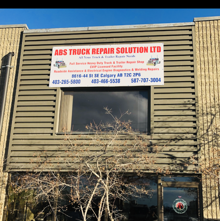 ABS Truck Repair Solutions Ltd | 8616 44 St SE, Calgary, AB T2C 2P6, Canada | Phone: (403) 265-5800