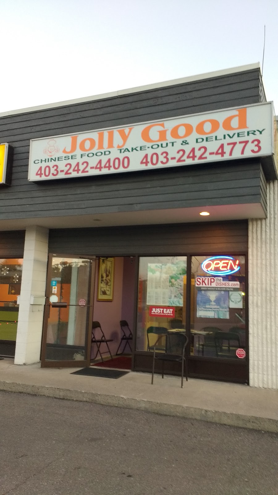 Jolly Good Chinese and Thai Food | 3315 26 Ave SW Unit 5, Calgary, AB T3E 0N2, Canada | Phone: (403) 242-4400
