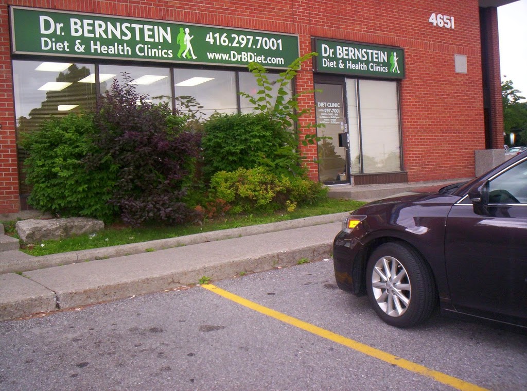 Bernstein Diet & Health Clinics | 4651 Sheppard Ave E #102, Scarborough, ON M1S 3V4, Canada | Phone: (416) 297-7001