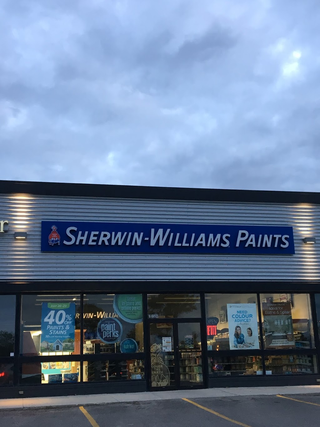 Sherwin-Williams Paint Store | 1500 Regent Ave W #7, Winnipeg, MB R2C 3A8, Canada | Phone: (204) 777-0034