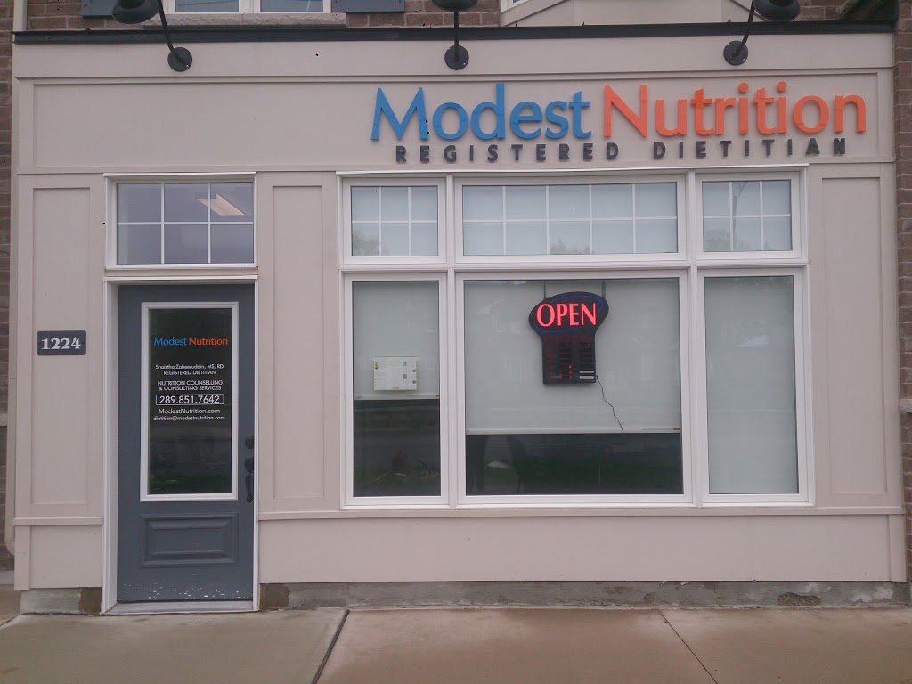 Modest Nutrition (Online Consultation by Registered Dietitian) | 1224 Main St E, Milton, ON L9T 8M7, Canada | Phone: (289) 851-7642