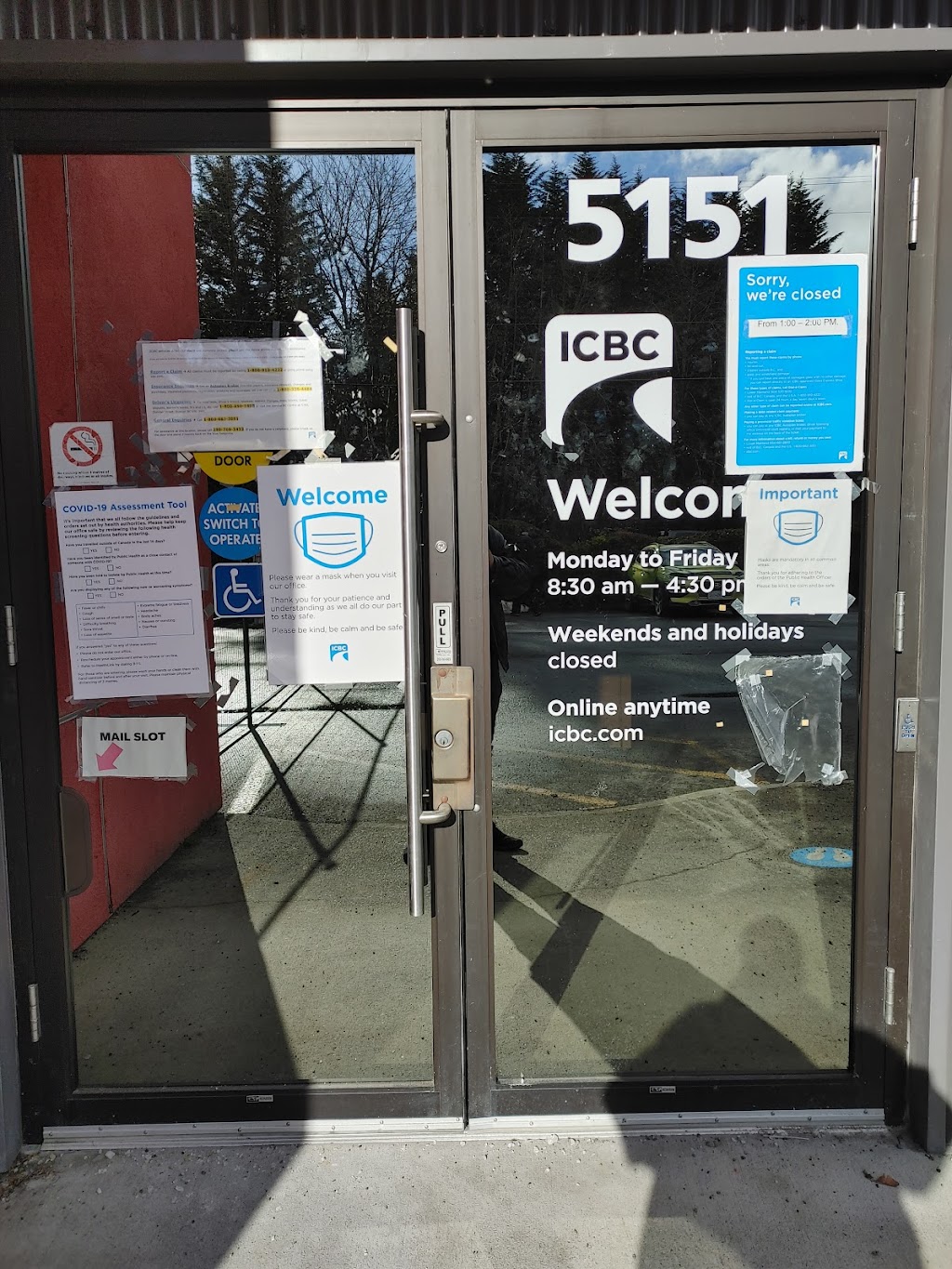 ICBC Claim Centre | 5151 Polkey Rd, Duncan, BC V9L 6W3, Canada | Phone: (250) 748-3121