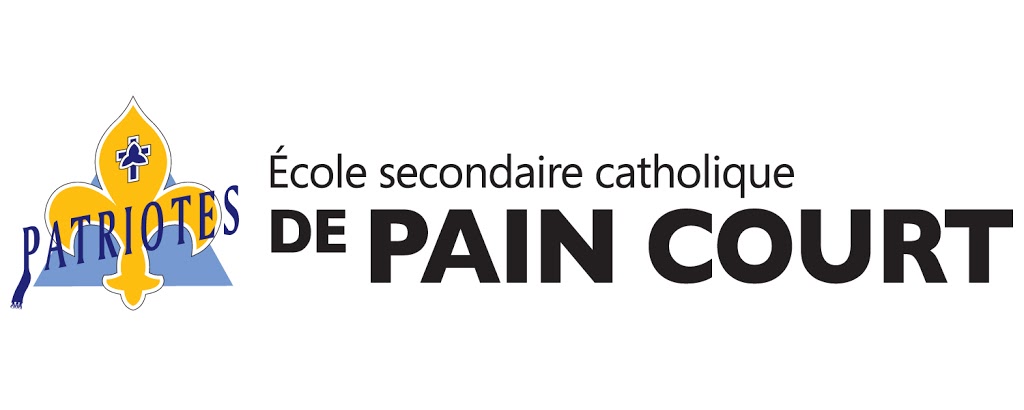 École secondaire catholique de Pain Court | 14 Notre Dame St, Pain Court, ON N0P 1Z0, Canada | Phone: (519) 352-1614